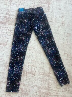 DSG Momentum High-Rise Girls Leggings Size L | Confetti Print | NWT